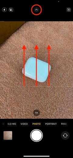Cách bật đèn flash cho camera iPhone