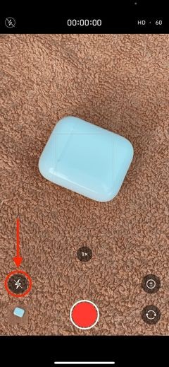 Cách bật đèn flash cho camera iPhone