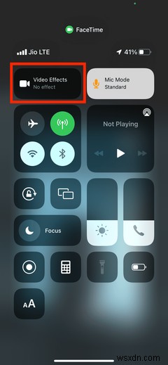 Cách làm mờ nền cuộc gọi video bằng Chế độ chân dung (Portrait) trên iOS 15