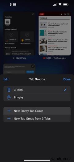 Cách sử dụng Nhóm thẻ (Tab Groups) Safari trên iOS 15 và iPadOS 15
