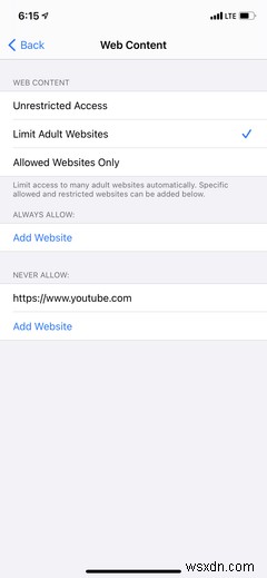 5 cách miễn phí chặn YouTube trên iPhone/iPad của con