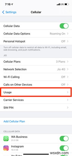 Cách kiểm tra và giảm sử dụng dữ liệu di động trên iPhone