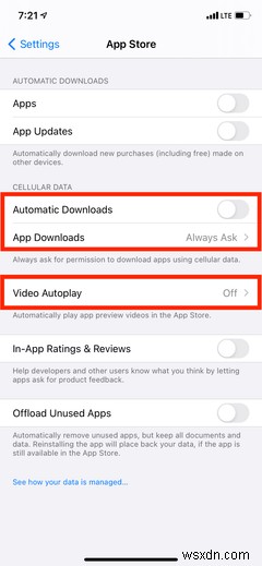 Cách kiểm tra và giảm sử dụng dữ liệu di động trên iPhone