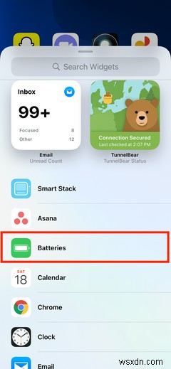 Cách xem phần trăm pin trên iPhone có Face ID