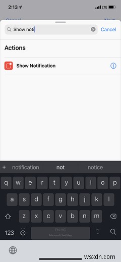 Cách xem phần trăm pin trên iPhone có Face ID