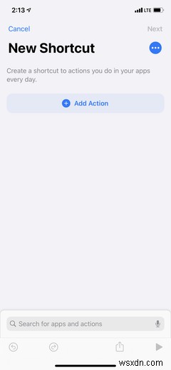 Cách xem phần trăm pin trên iPhone có Face ID