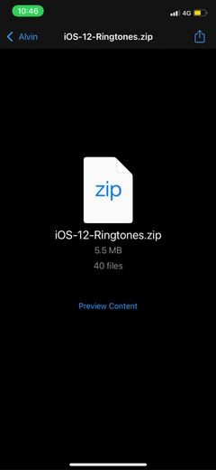 Cách mở file ZIP trên iPhone và iPad