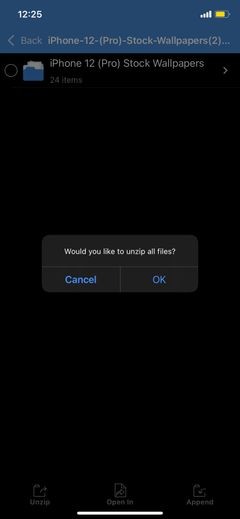 Cách mở file ZIP trên iPhone và iPad