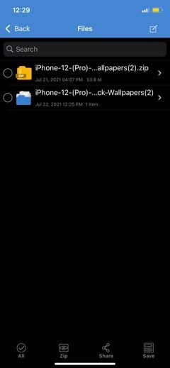 Cách mở file ZIP trên iPhone và iPad