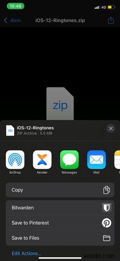 Cách mở file ZIP trên iPhone và iPad