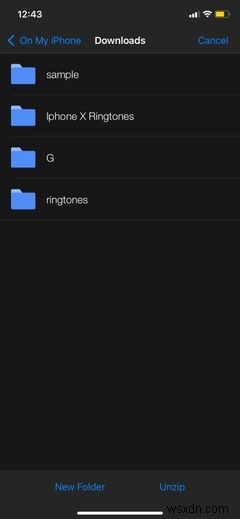 Cách mở file ZIP trên iPhone và iPad