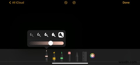 Cách sử dụng tất cả công cụ vẽ trong Apple Markup