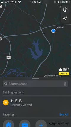 Cách báo cáo tai nạn, nguy hiểm và kiểm tra tốc độ trên Apple Maps