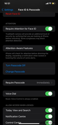 Cách đổi mã truy cập iPhone