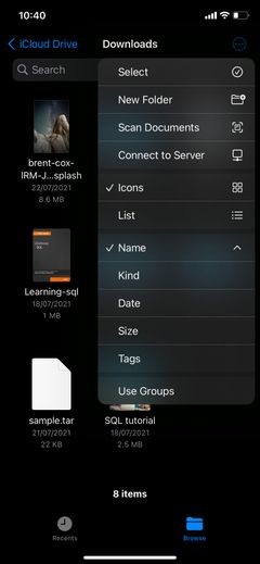 Cách tạo file ZIP trên iPhone hoặc iPad