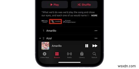 Cách nghe nhạc Lossless trên Apple Music