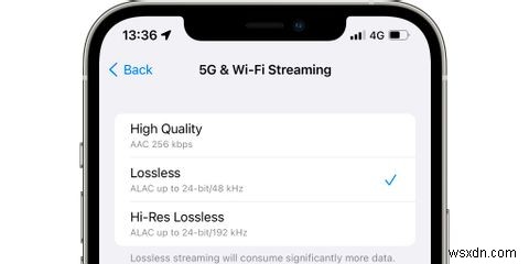 Cách nghe nhạc Lossless trên Apple Music