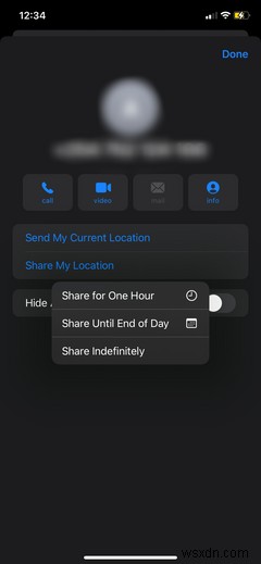 Cách chia sẻ vị trí trên iPhone