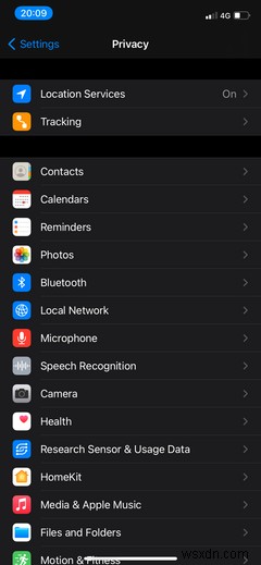 Cách tắt Dịch vụ vị trí (Location Services) trên iPhone