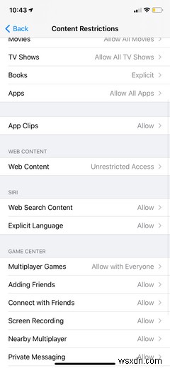 Cách thiết lập Kiểm soát cha mẹ (Parental Controls) trên iPhone hoặc iPad