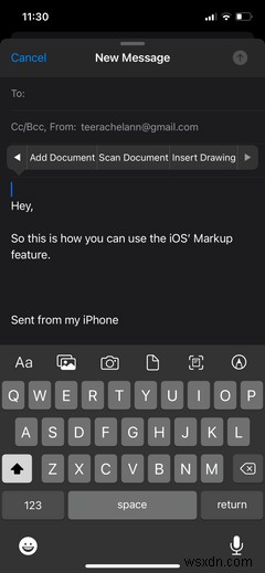 6 cách hữu ích dùng tính năng Chú thích (Markup) trên iPhone