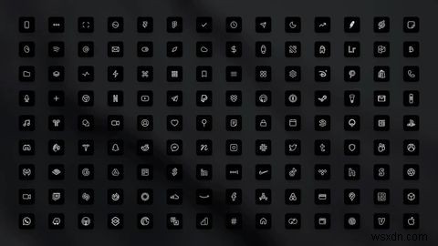 25 bộ icon ứng dụng iPhone tuyệt đẹp để tùy chỉnh màn hình chính