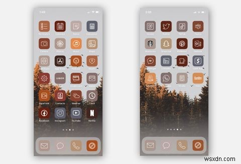 25 bộ icon ứng dụng iPhone tuyệt đẹp để tùy chỉnh màn hình chính