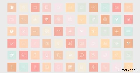 25 bộ icon ứng dụng iPhone tuyệt đẹp để tùy chỉnh màn hình chính
