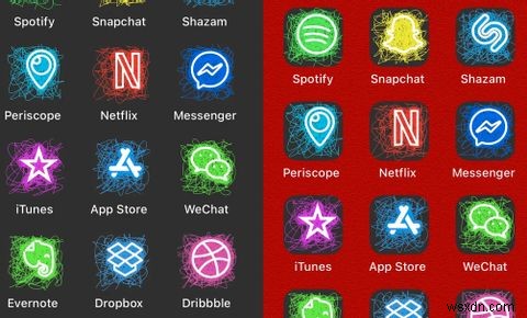 25 bộ icon ứng dụng iPhone tuyệt đẹp để tùy chỉnh màn hình chính