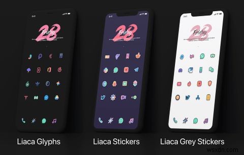 25 bộ icon ứng dụng iPhone tuyệt đẹp để tùy chỉnh màn hình chính