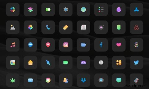 25 bộ icon ứng dụng iPhone tuyệt đẹp để tùy chỉnh màn hình chính