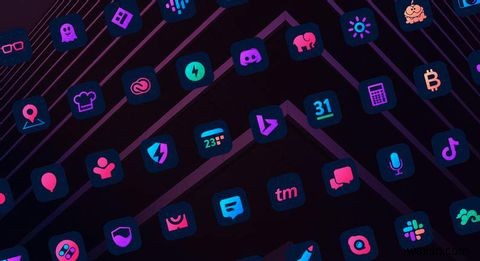 25 bộ icon ứng dụng iPhone tuyệt đẹp để tùy chỉnh màn hình chính