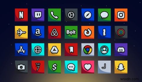 25 bộ icon ứng dụng iPhone tuyệt đẹp để tùy chỉnh màn hình chính