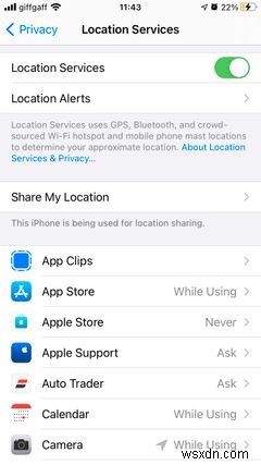 Cách quản lý cài đặt vị trí trên iPhone để bảo vệ quyền riêng tư