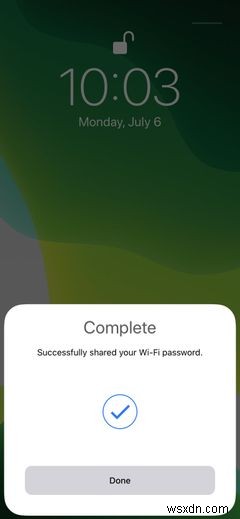 Cách chia sẻ mật khẩu Wi-Fi từ iPhone sang iPhone khác
