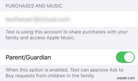 Cách dùng Family Sharing giám sát iPhone con
