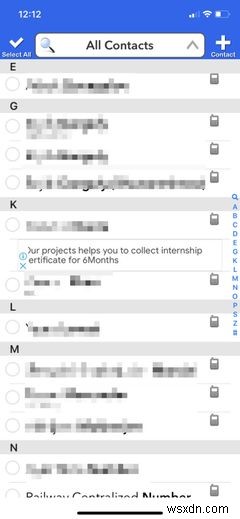 Cách xóa nhiều danh bạ cùng lúc trên iPhone