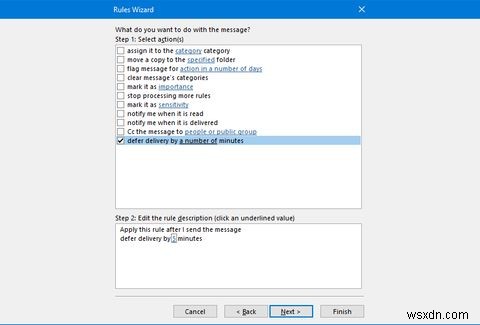 Cách thu hồi email đã gửi trong Outlook