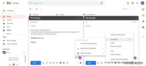 Cách kiểm soát email rác trong Gmail với Mẫu trả lời (Templates) và Bộ lọc (Filters)