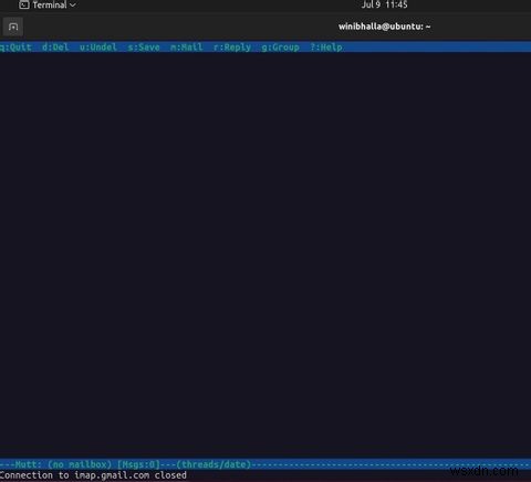Cách cài đặt và cấu hình Mutt với Gmail trên Linux