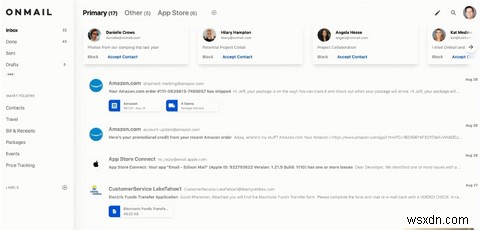 OnMail: Thay thế Gmail mới muốn khởi động lại hộp thư đến của bạn