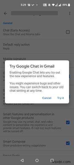 Bây giờ bạn có thể sử dụng Chat và Rooms trong tài khoản Gmail miễn phí