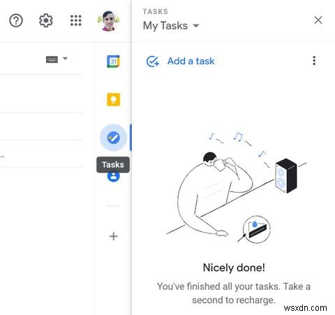 Cách quản lý hộp thư Gmail bằng Google Tasks