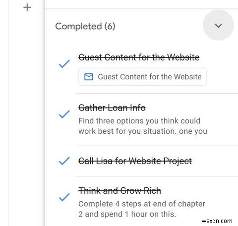 Cách quản lý hộp thư Gmail bằng Google Tasks