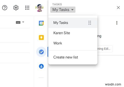 Cách quản lý hộp thư Gmail bằng Google Tasks