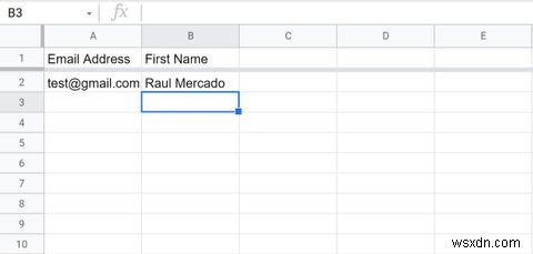 Cách gửi email hàng loạt trong Gmail từ Google Sheets