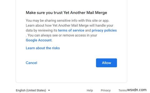 Cách gửi email hàng loạt trong Gmail từ Google Sheets