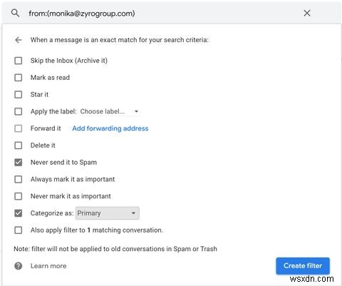 Cách giữ email quan trọng khỏi thẻ Khuyến mãi trong Gmail