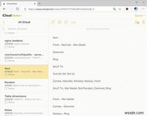 4 cách dễ dàng truy cập và chỉnh sửa Apple Notes trên Windows