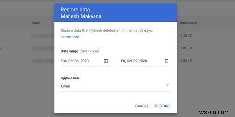 Cách khôi phục email đã xóa từ Gmail